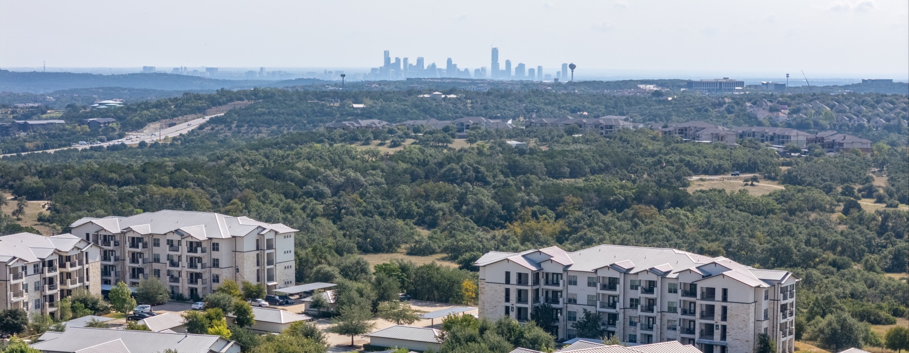 Hill Country views at Landmark Conservancy